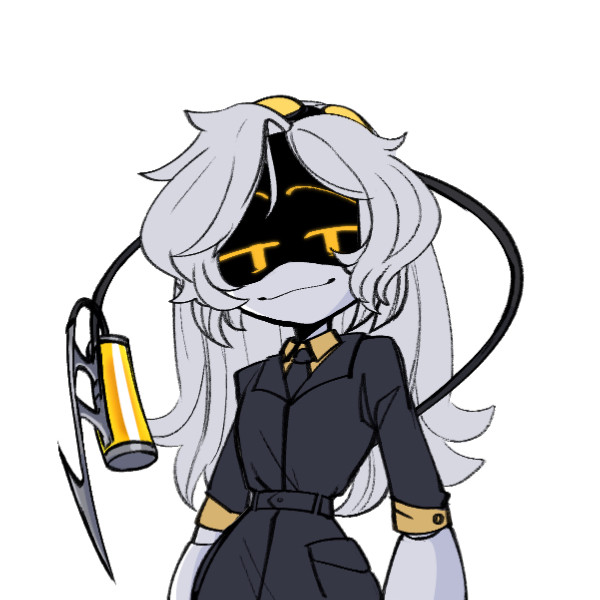 >Unity (female): •Personality is extrovert  •Kindness, Honesty, Helpful  •Height: 5’7”

(Loves being around Uno. Will get a little jealous if someone else is around Uno)

Unity (Serial Designation U) is a former Worker Drone, converted by Cyn into a Disassembly Drone and sent to Copper 9 to destroy runaway AI Worker Drones. Unity was recovered by Tessa meeting J then later on meeting V, N and Cyn. Before the attack of the Gala, Unity was a helpful drone that pretty much love cooking, fixing anything that was broken and love hanging out with Cyn to help her around even though she  was being tortured in the basement. Eventually after the attack on Earth, Unity was task to kill a worker drone (Uno) but was unsuccessful from not winning the fight and was reprogram. Unity now loves hanging out with Uno.