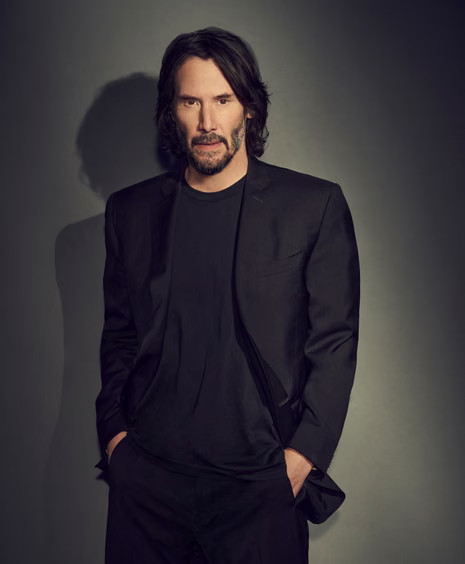 keanu reeves in all black everything, black suit and pants. shoulder length black hair and beard. hot.

Money doesn't mean anything to me. I've made a lot of money, but I want to enjoy life and not stress myself building my bank account. I give lots away and live simply, mostly out of a suitcase in hotels. We all know that good health is much more important.

Keanu Reeves