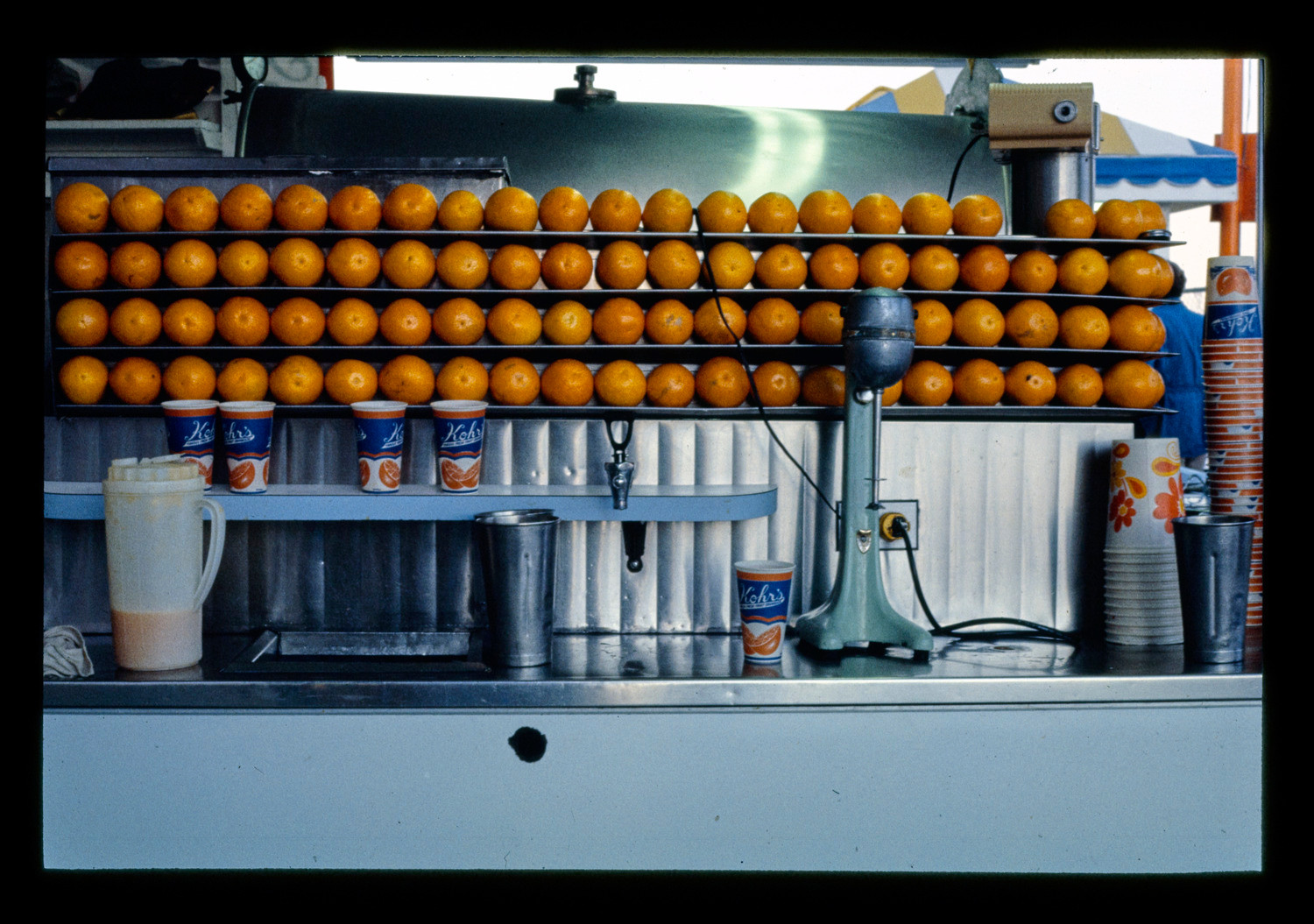 kohr's orange boardwalk, seaside heights, new jersey, 1978