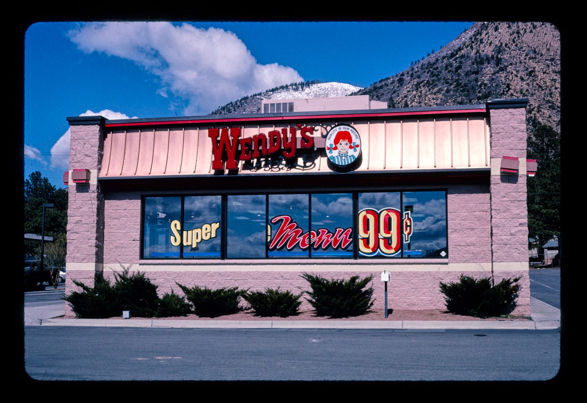 wendy's restaurant, flagstaff, arizona, 2003