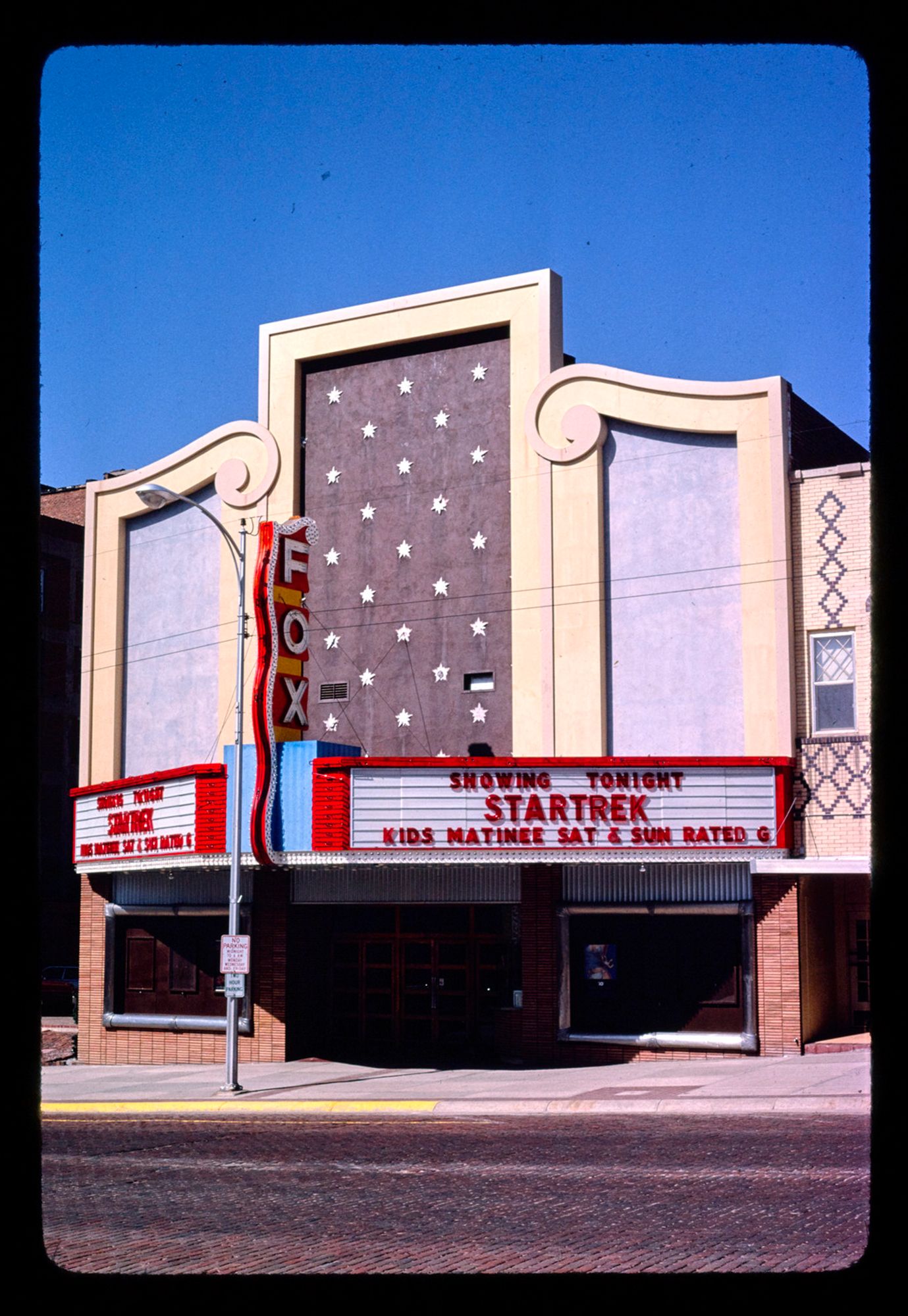 fox theater, mccook, nebraska, 1980