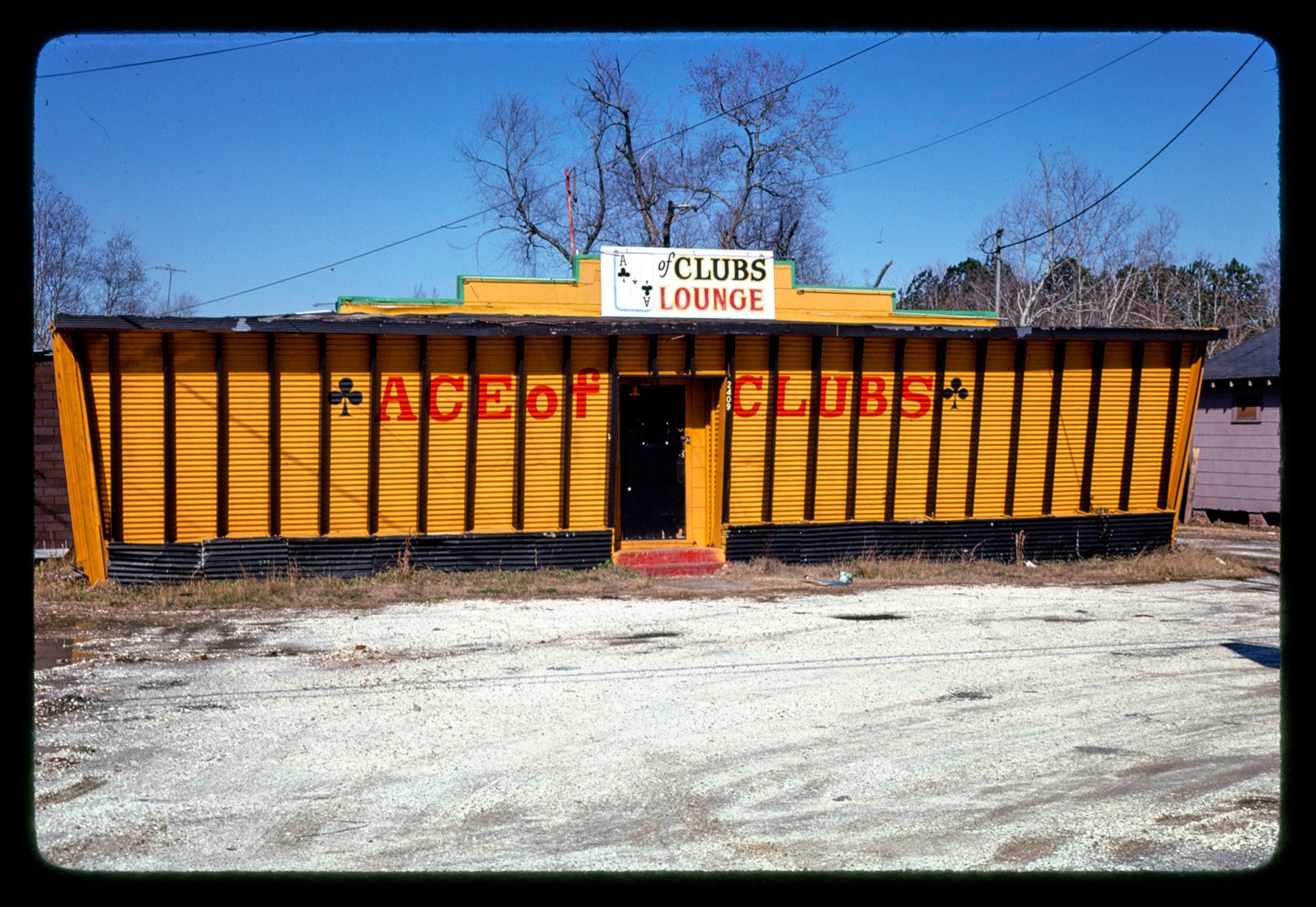 ace of clubs lounge, route 90, lake charles, louisiana, 1979