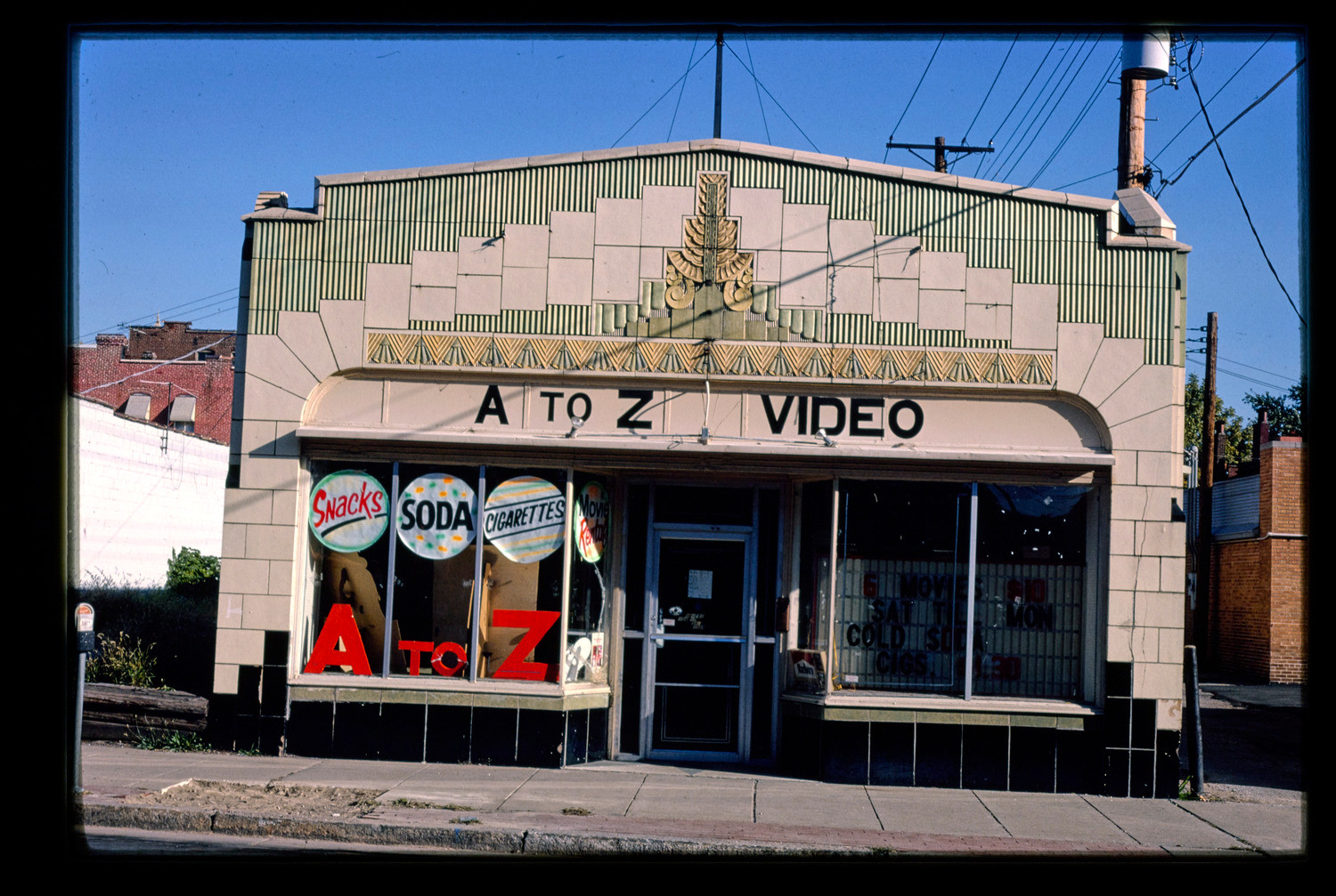 a to z video, cherokee street, saint louis, missouri, 1988