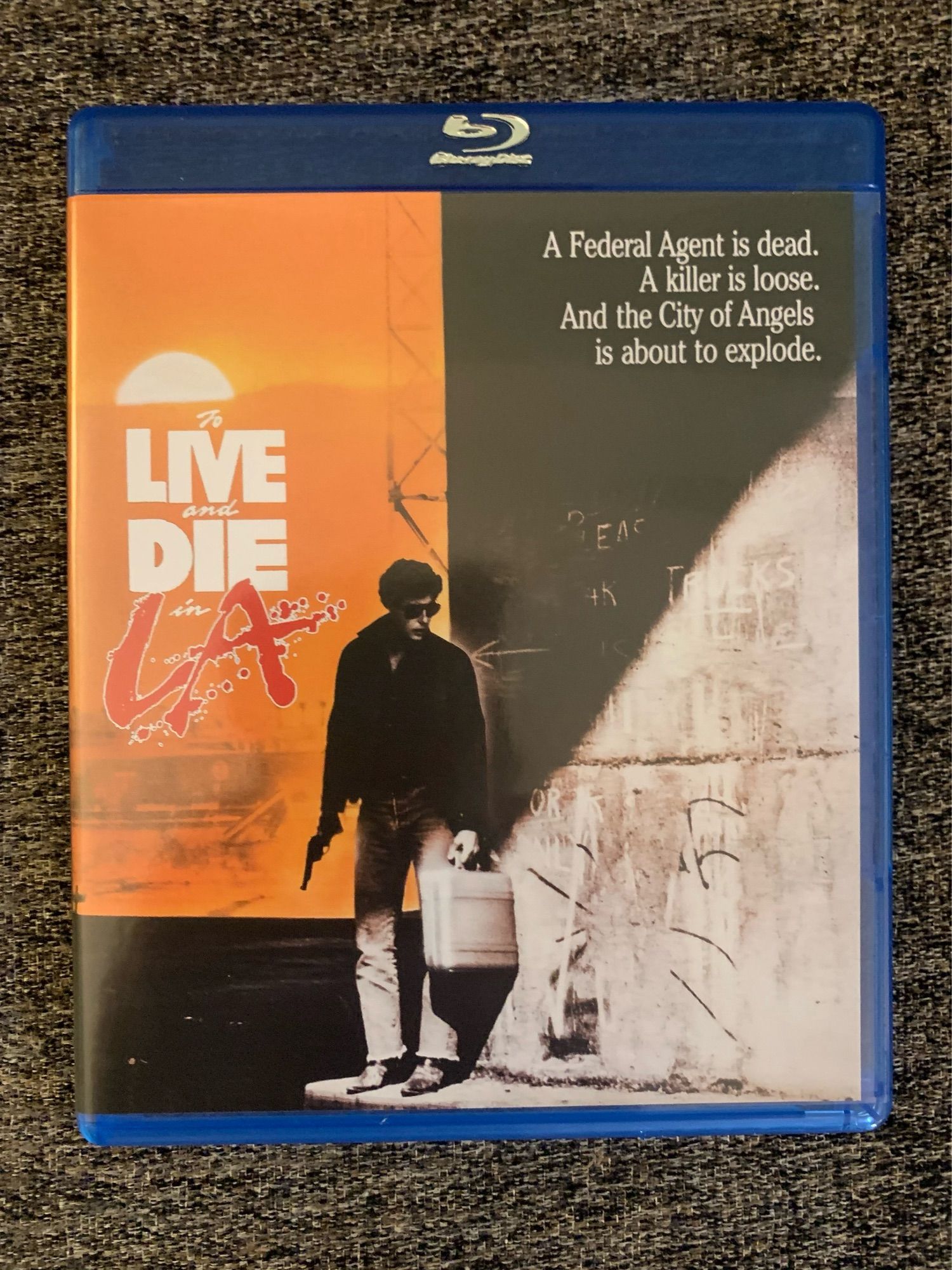 Blu ray DVD of To Live And Die in L.A. (1985)