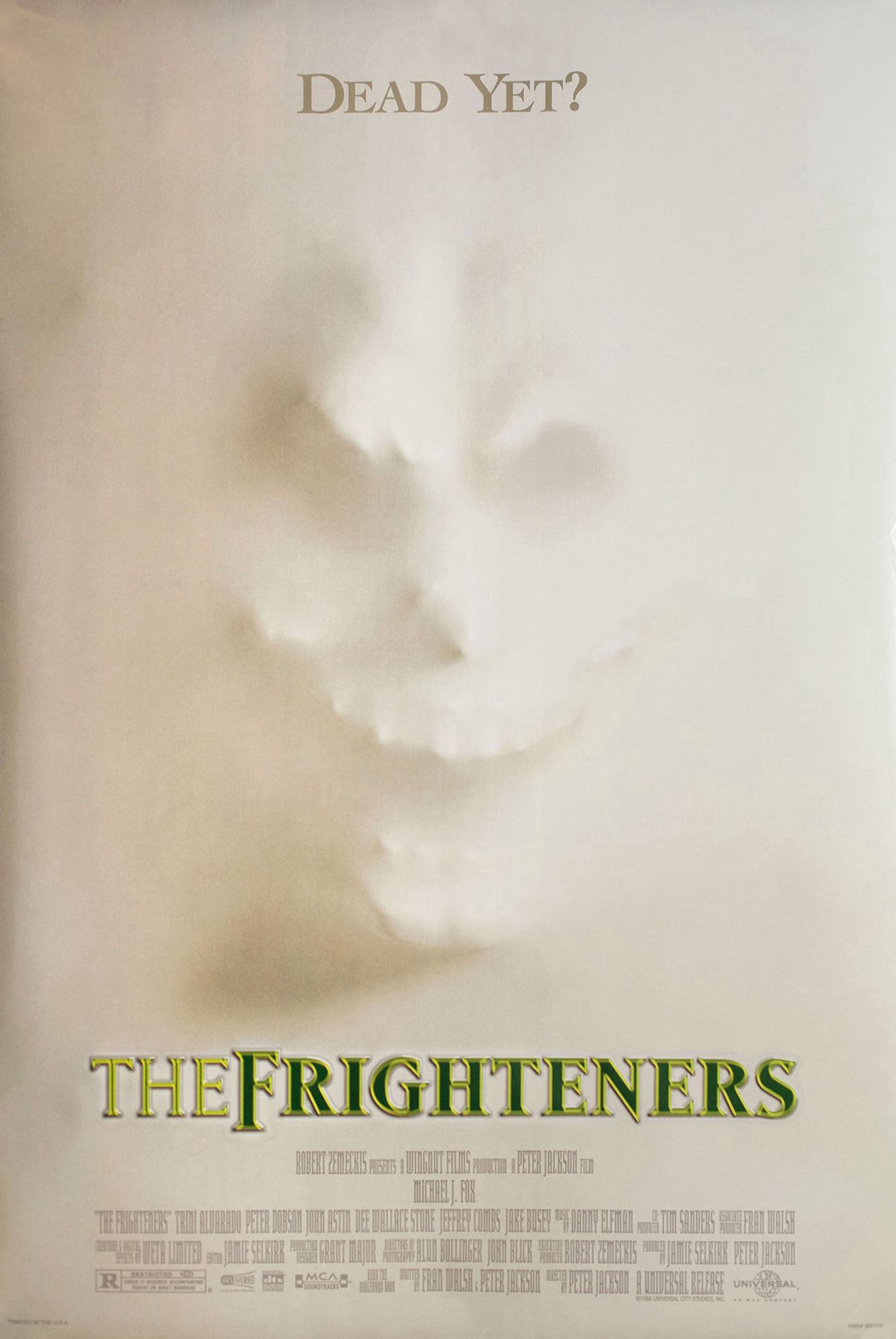 Movie poster for "The Frighteners" (1996)