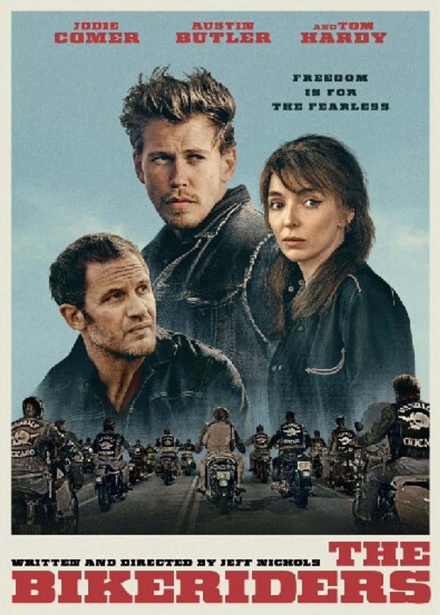 Movie poster for "The Bikeriders" (2023)