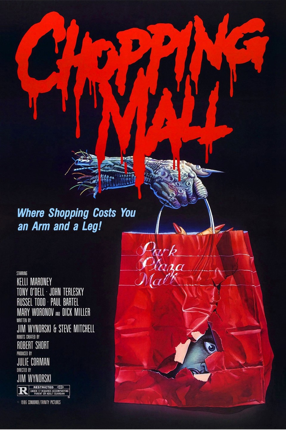 Movie poster for "Chopping Mall" (1986)