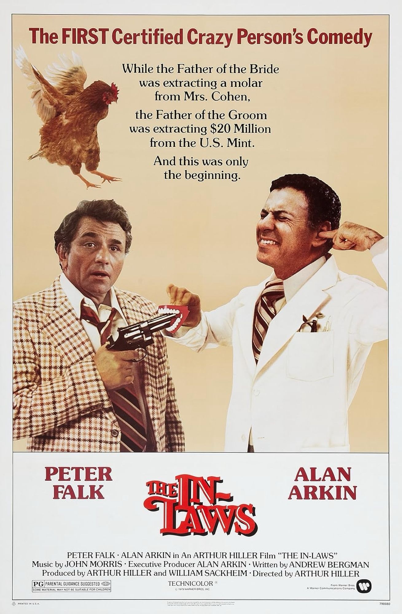 Movie poster for The In-Laws (1979)