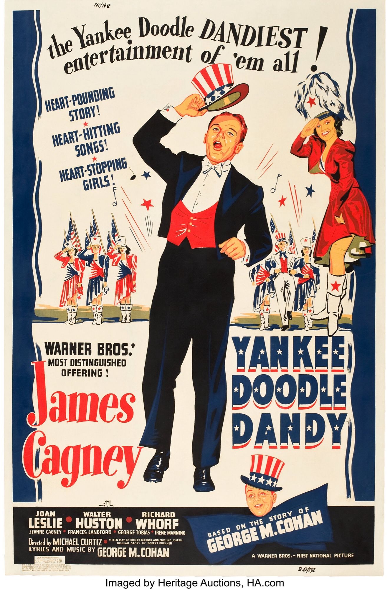 Movie poster for "Yankee Doodle Dandy" (1942)