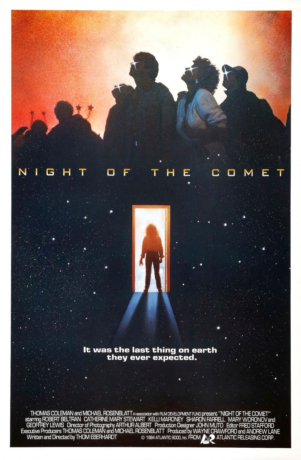 Movie poster for "Night of The Comet" (1984)