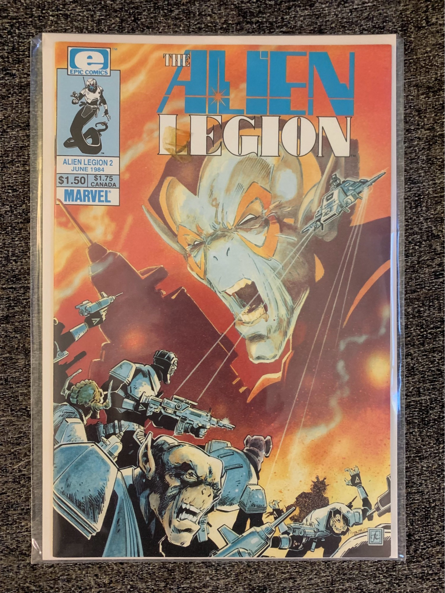 Photo of Epic Comics Alien Legion #2