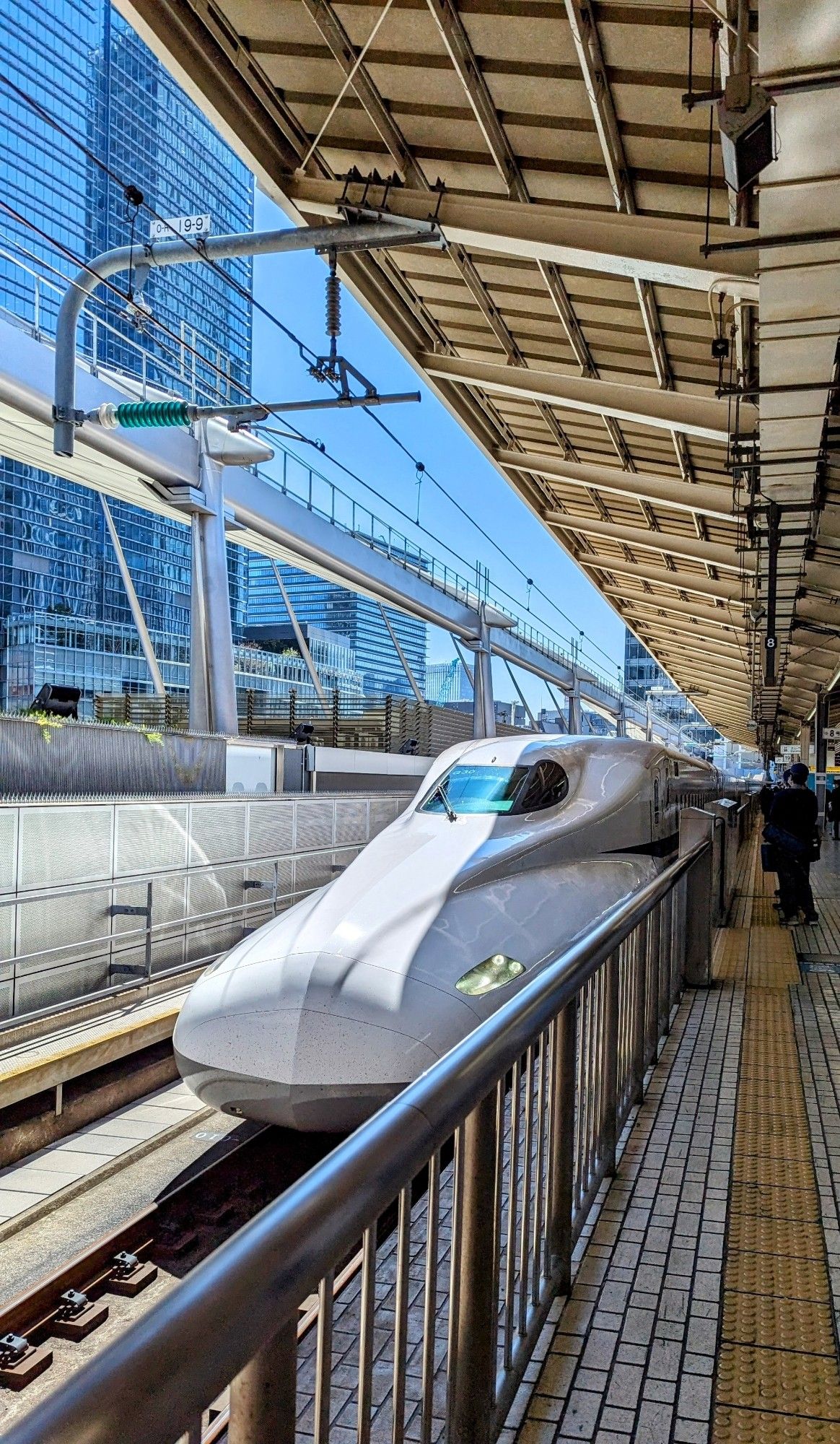 Shinkansen Nozomi bullet train Tokyo Japan