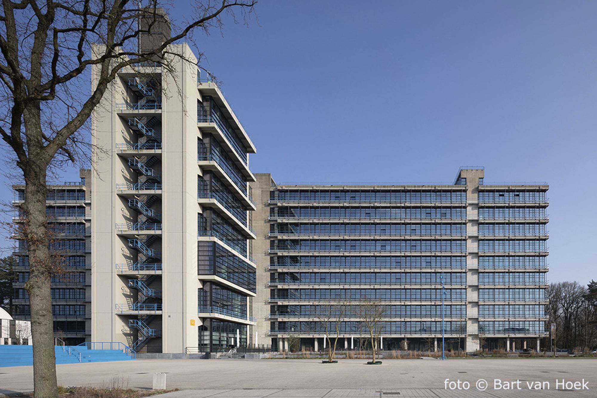 Hogekamp. Universiteit Twente, Drienerlo, ontwerp OD205 (foto: Bart van Hoek)