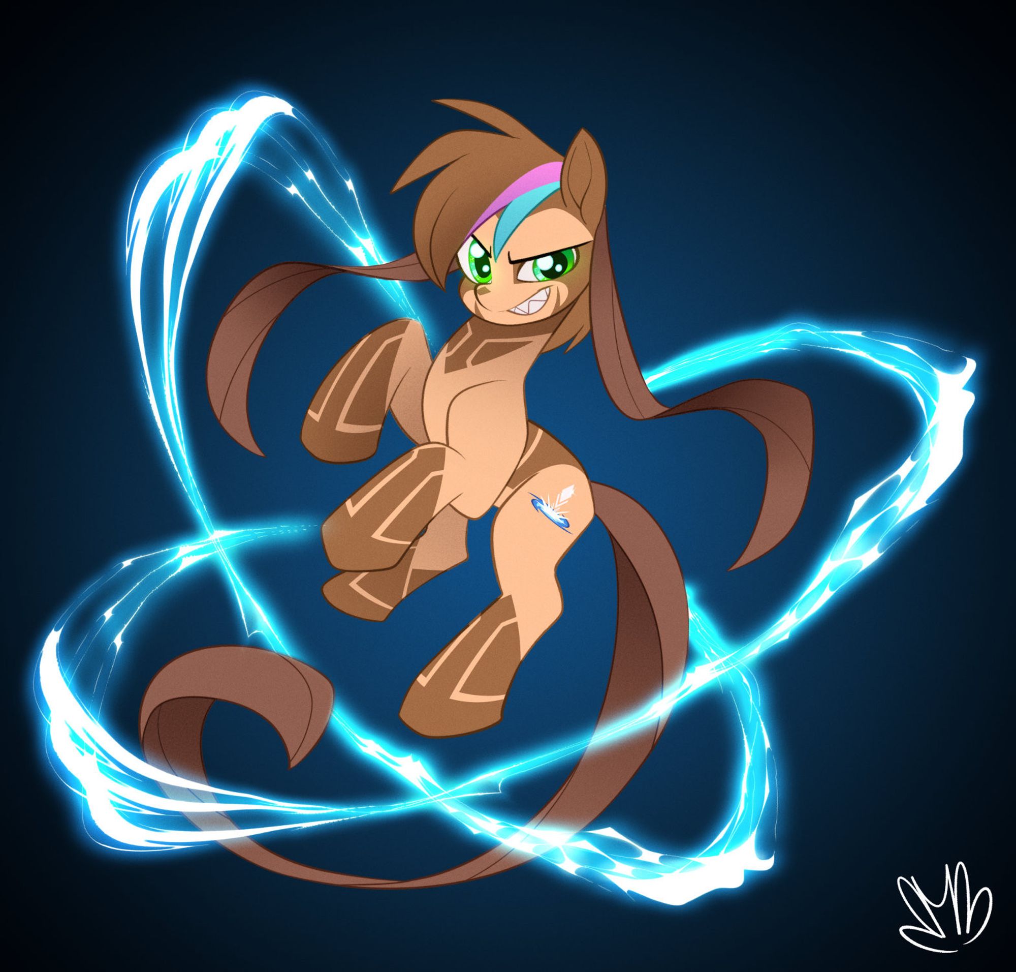 Kheil as a pony