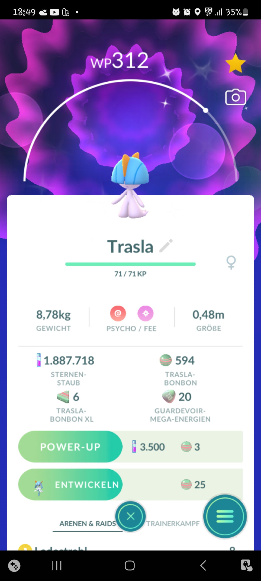 Shiny Trasla