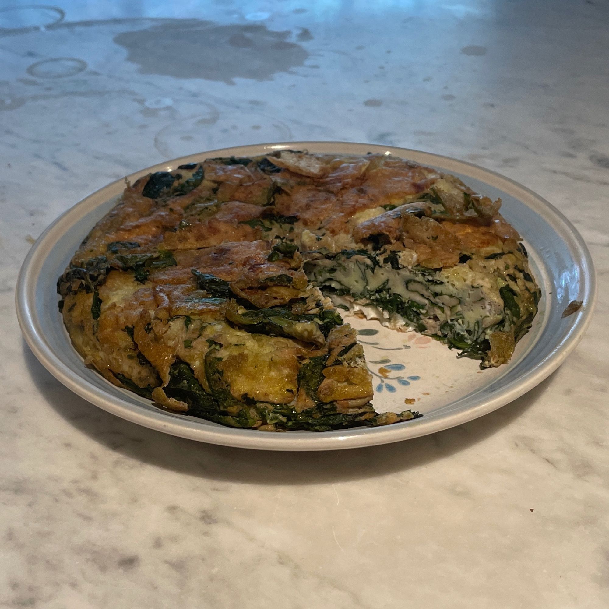 basil frittata