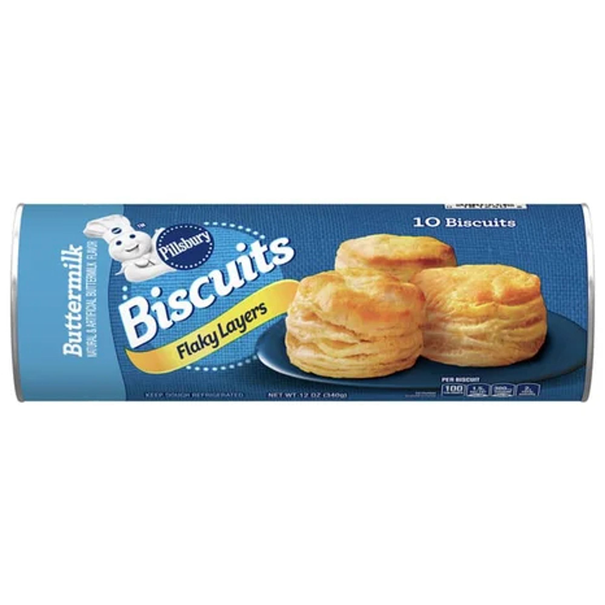 Image of a can of Pillsbury biscuit dough