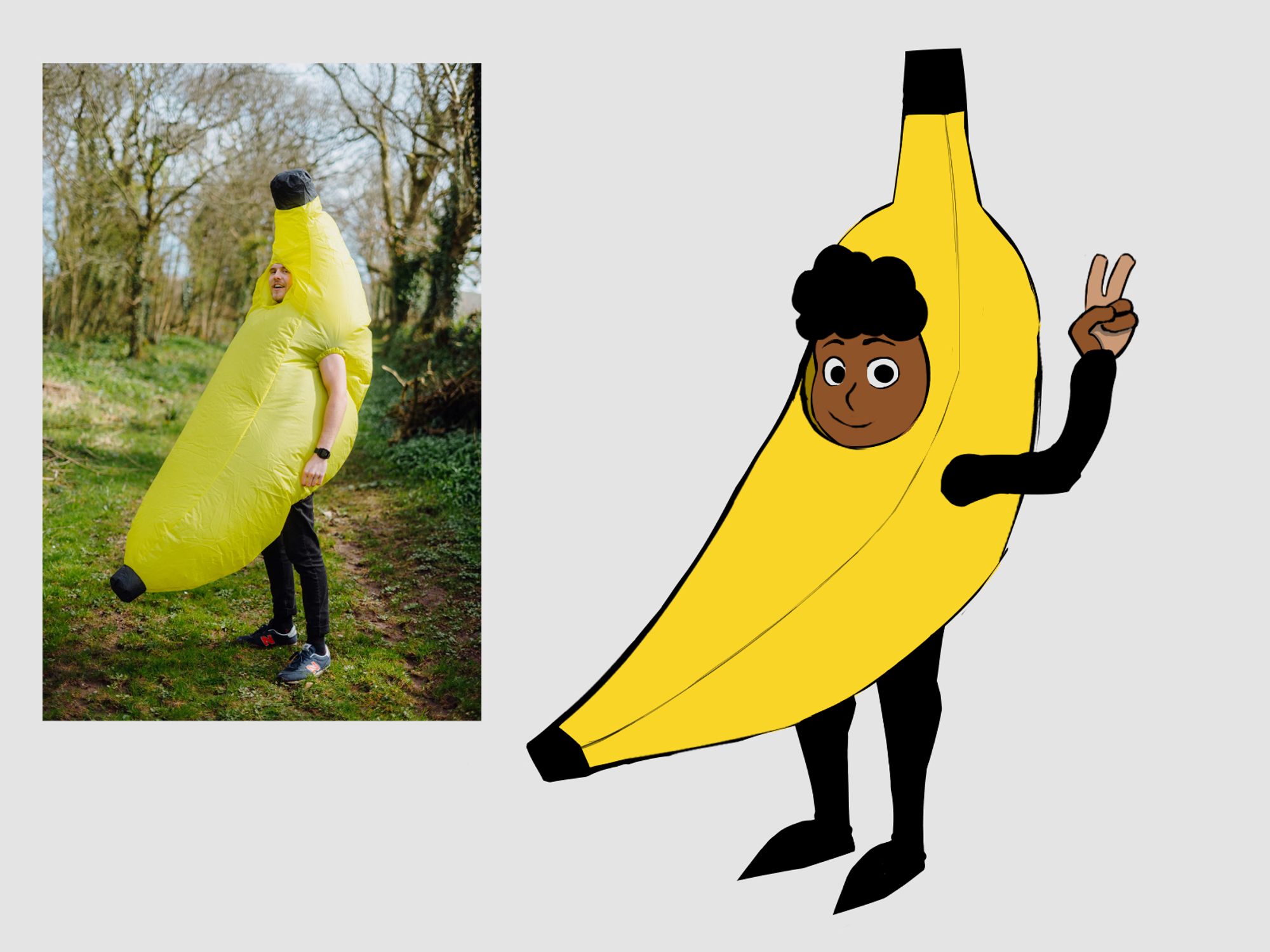 Me in a Banana Suit!!