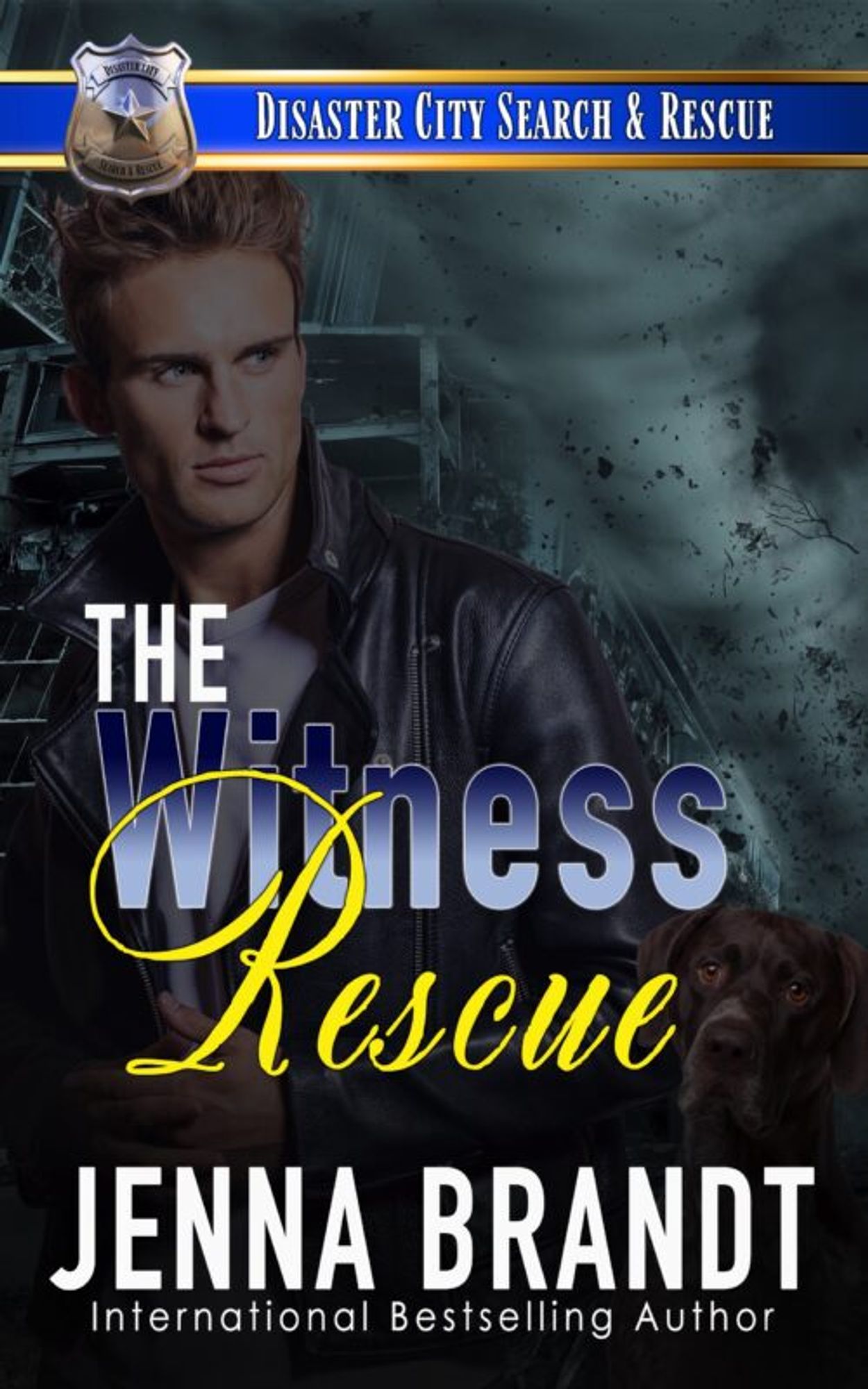 Cover of The Witness Rescue by Jenna Brandt