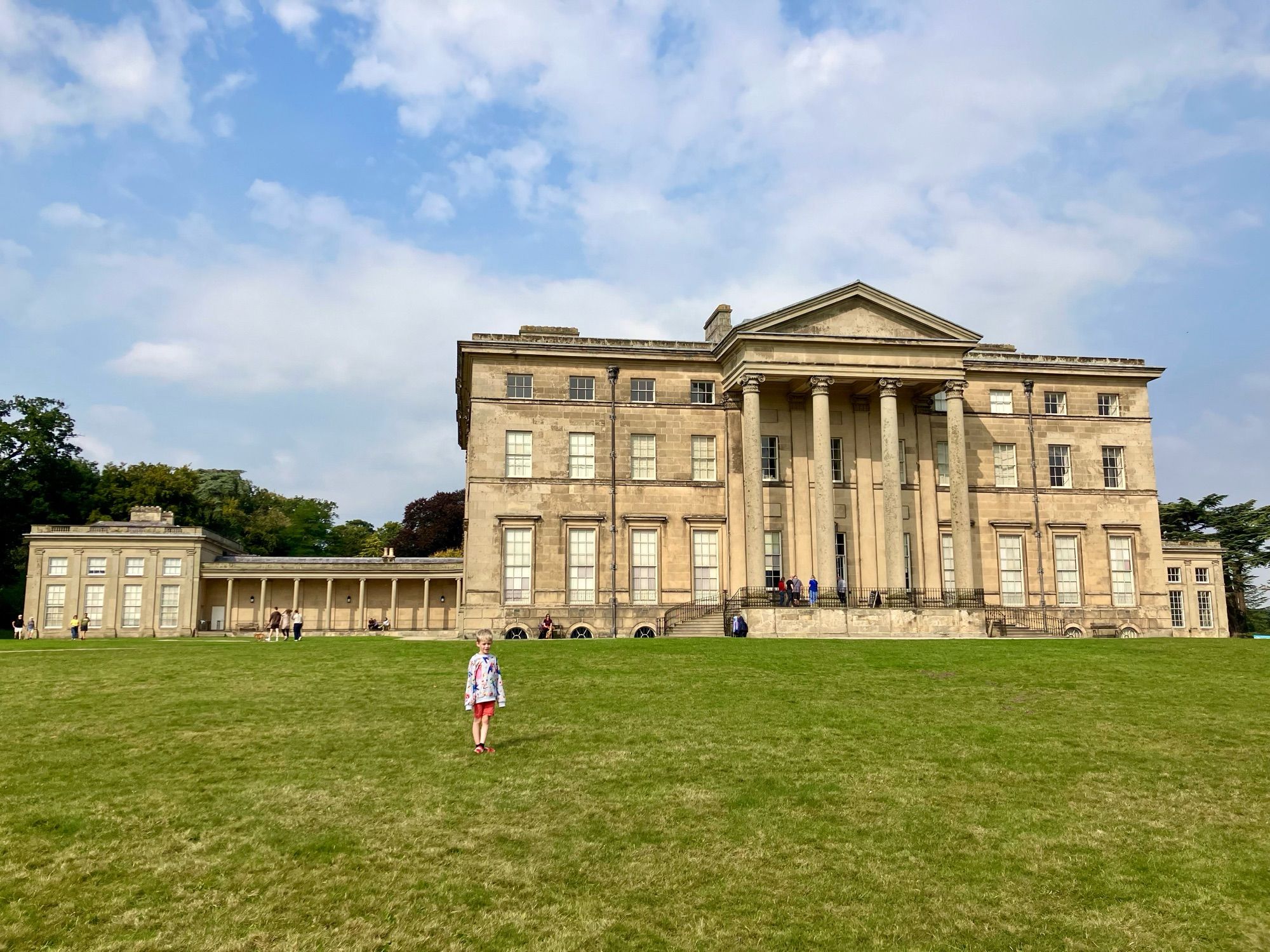 View of front of Attingham Park