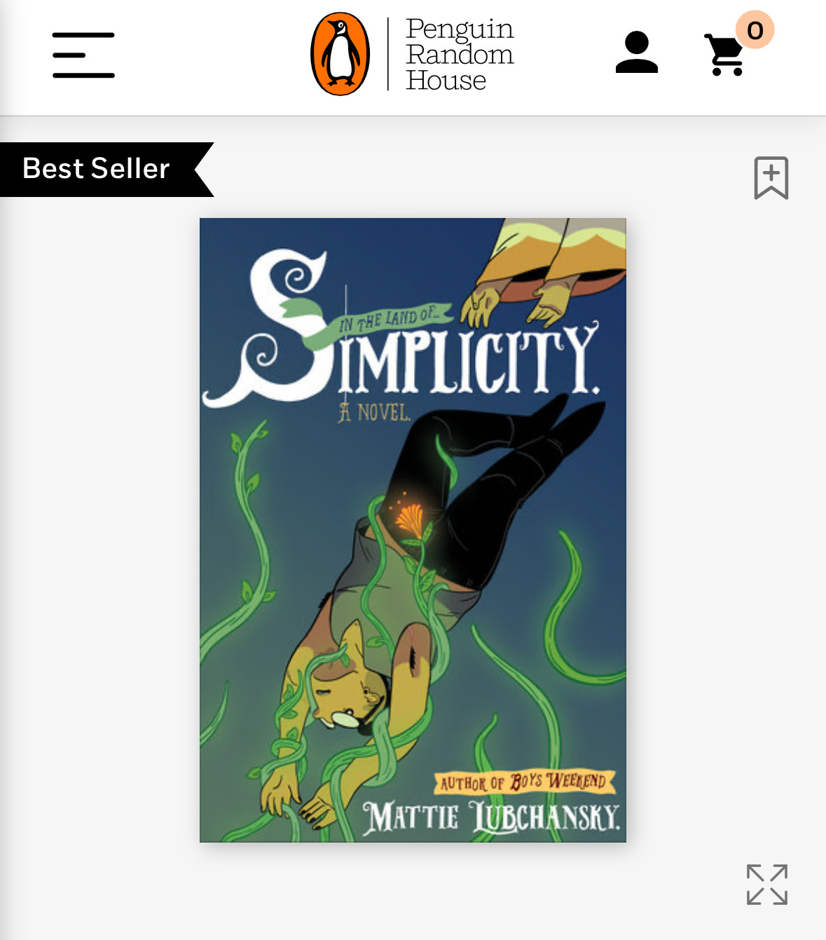 on the PRH site, simplicity (out now!) has a little best seller flag on it. lol, lmao