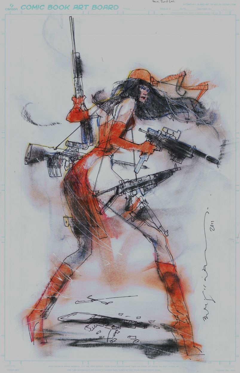 Bill Sienkiewicz, Elektra, 2011
