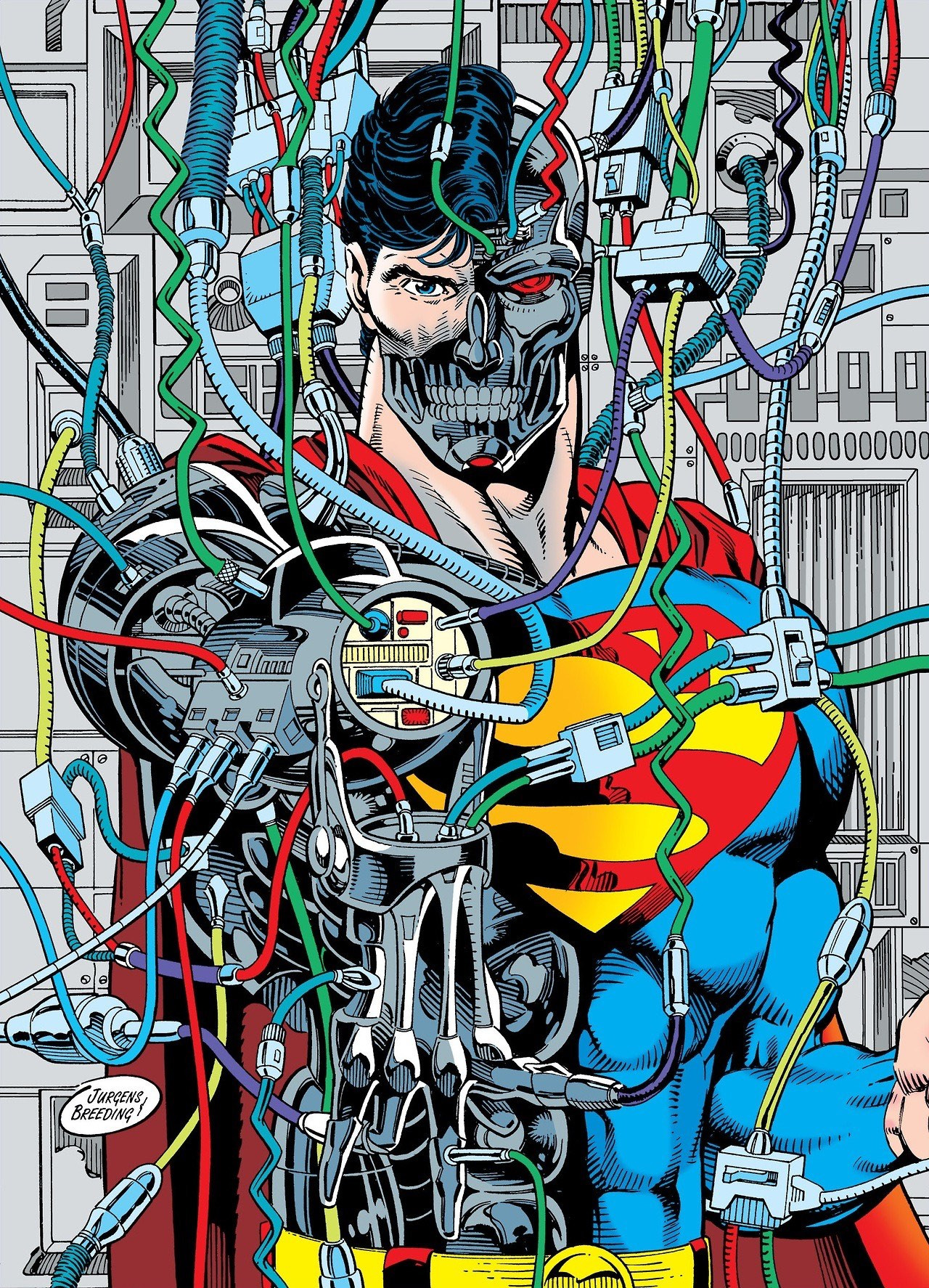 Dan Jurgen and Brett Breeding, Cyborg Superman, 1993