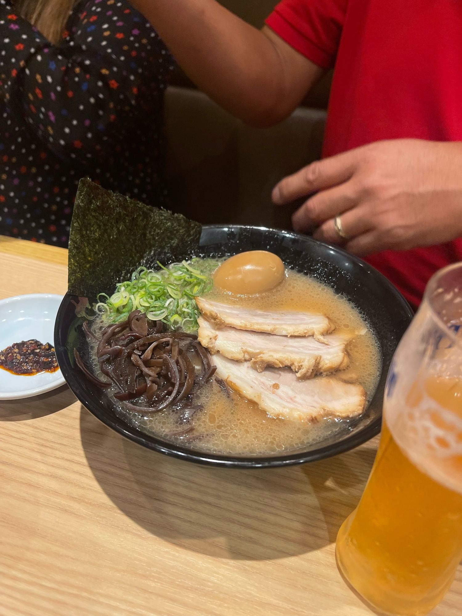 Yummy classic tonkotsu ramen