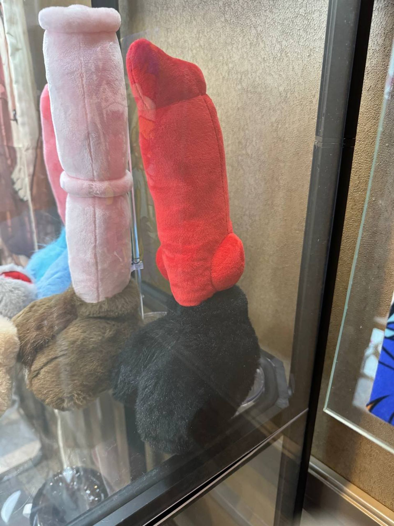 Plush black canine sheath and cock from 14Werewolves