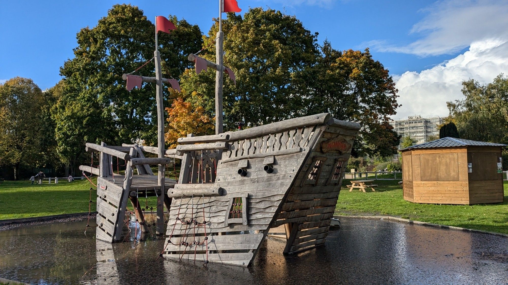 Bateau dans l'eau