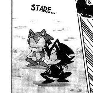 Reference from the Sonic Dash and Spin manga