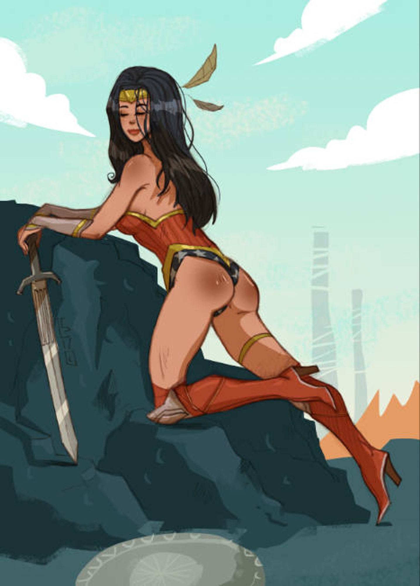 wonder woman fanart