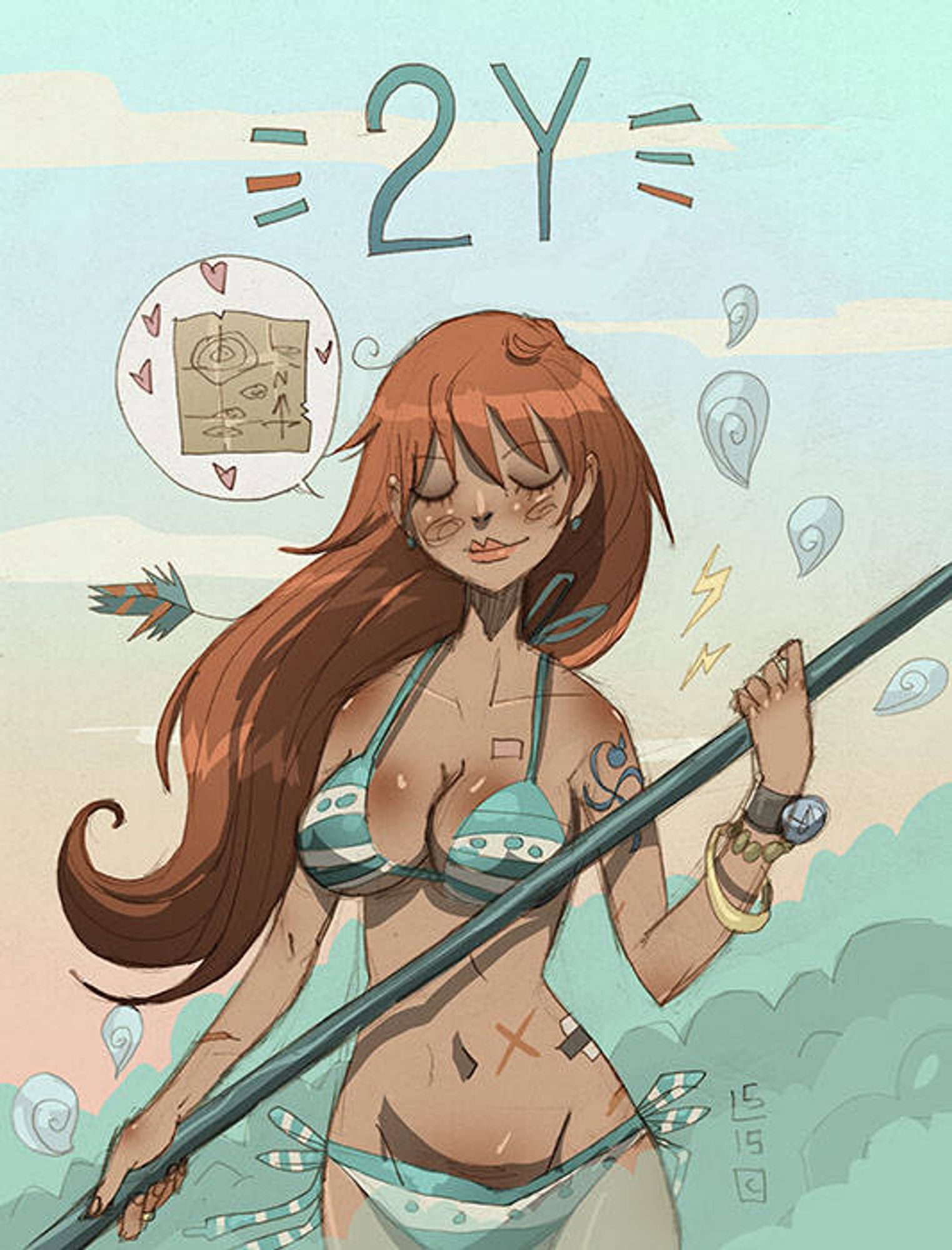 Nami one piece FanArt