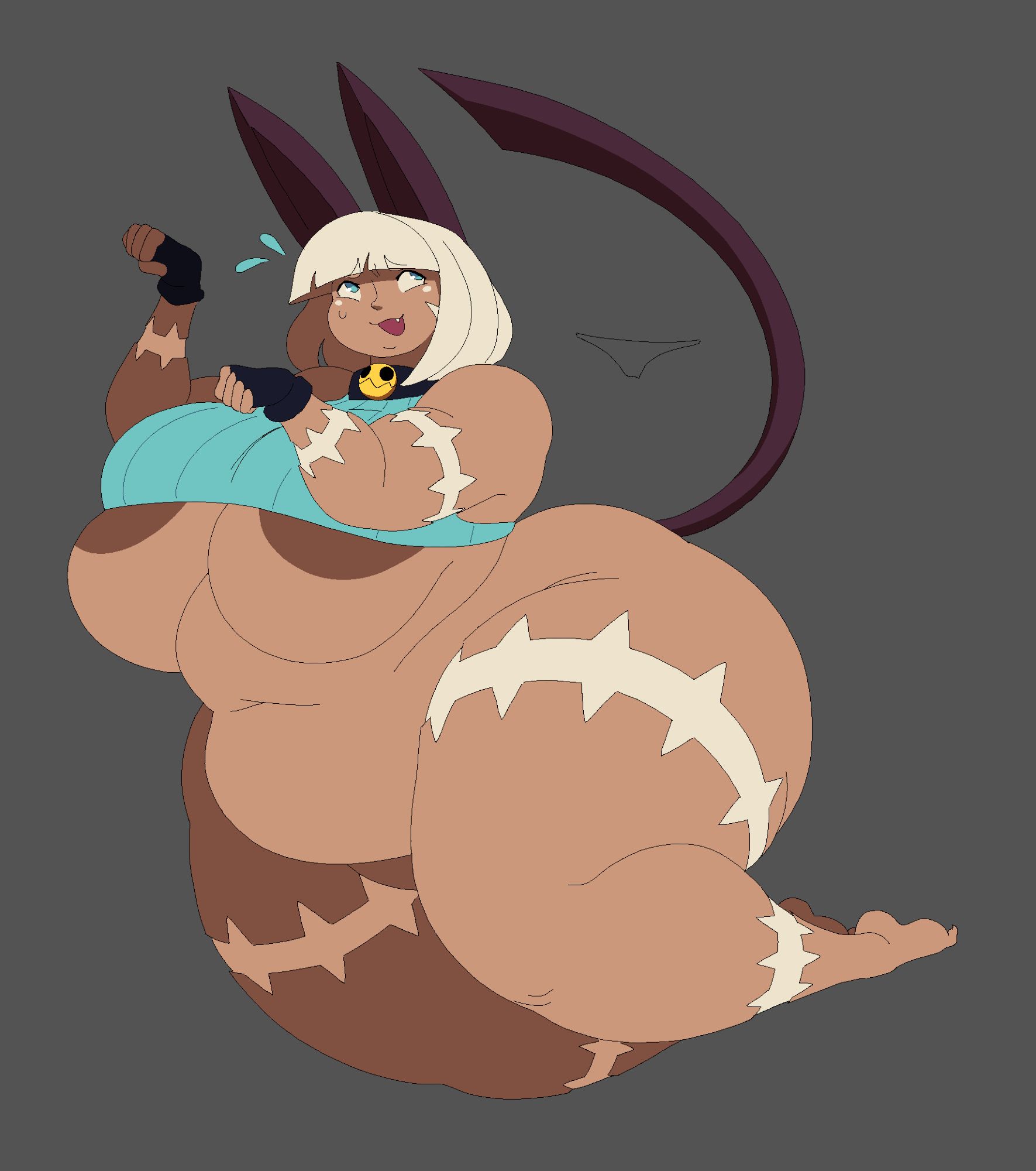 fat version of nadia fortune from skullgirls