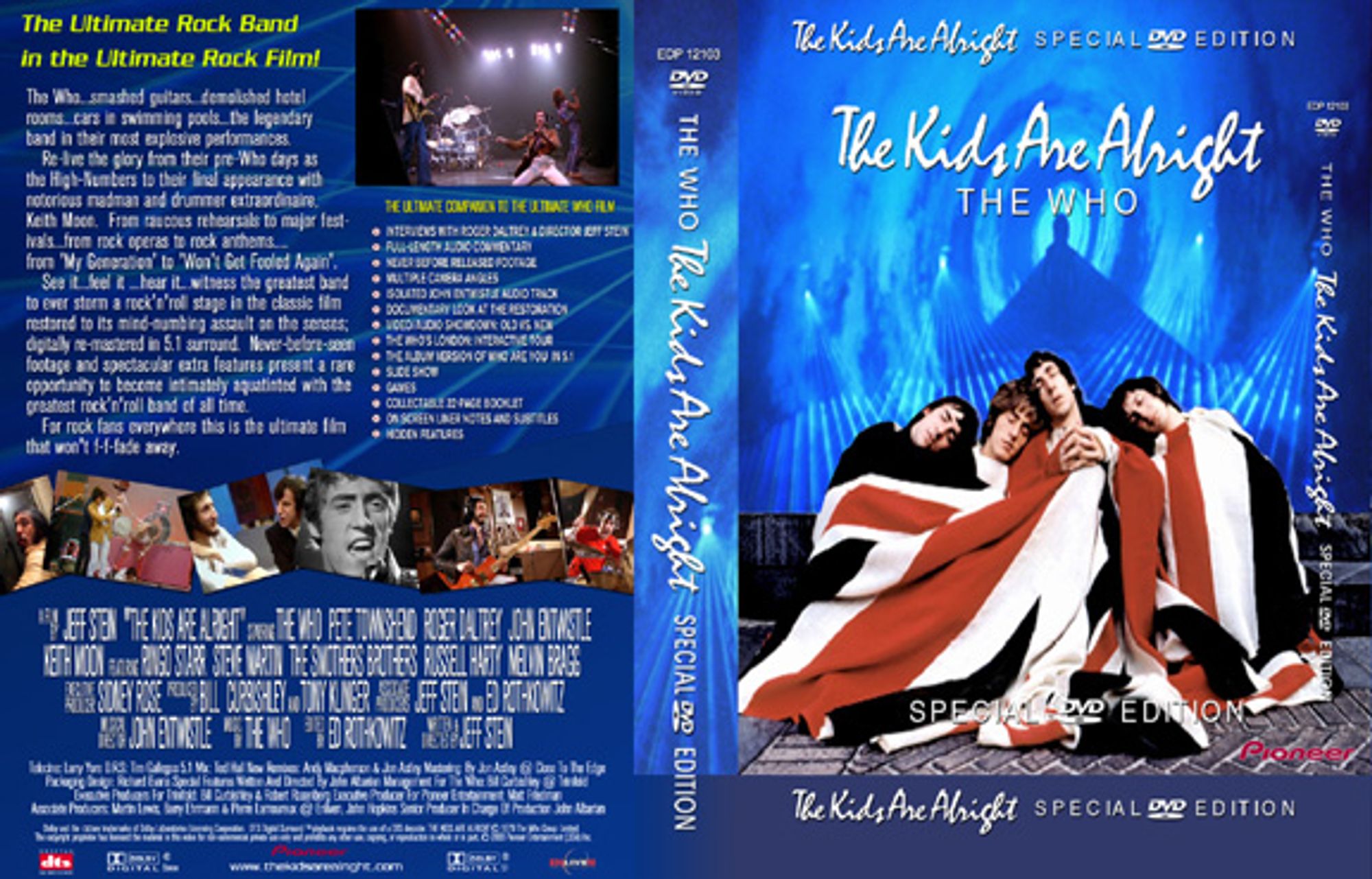 Sleeve for 2003 restored deluxe edition of The Kids Are Alright DVD