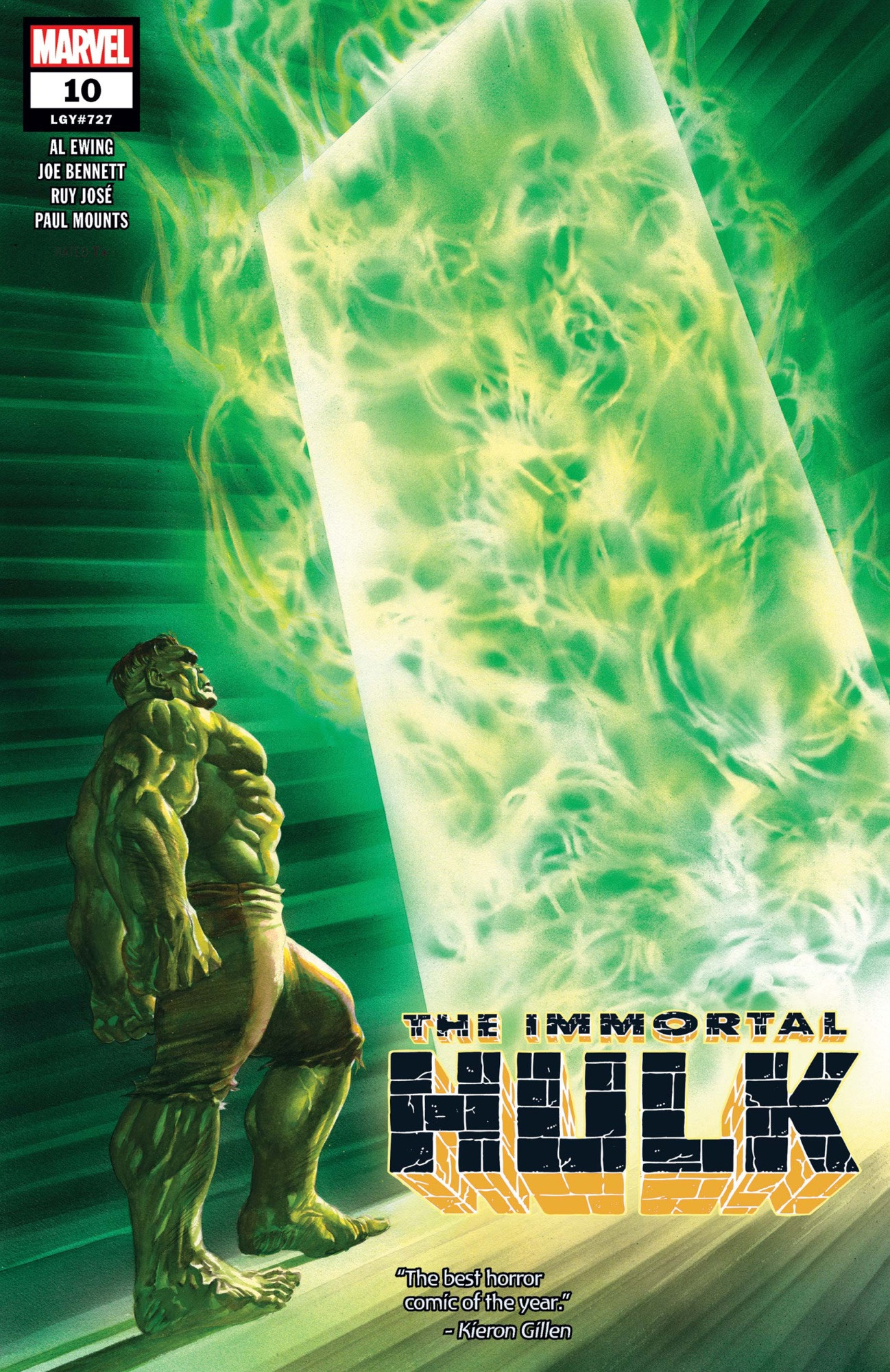 Hulk at the green door