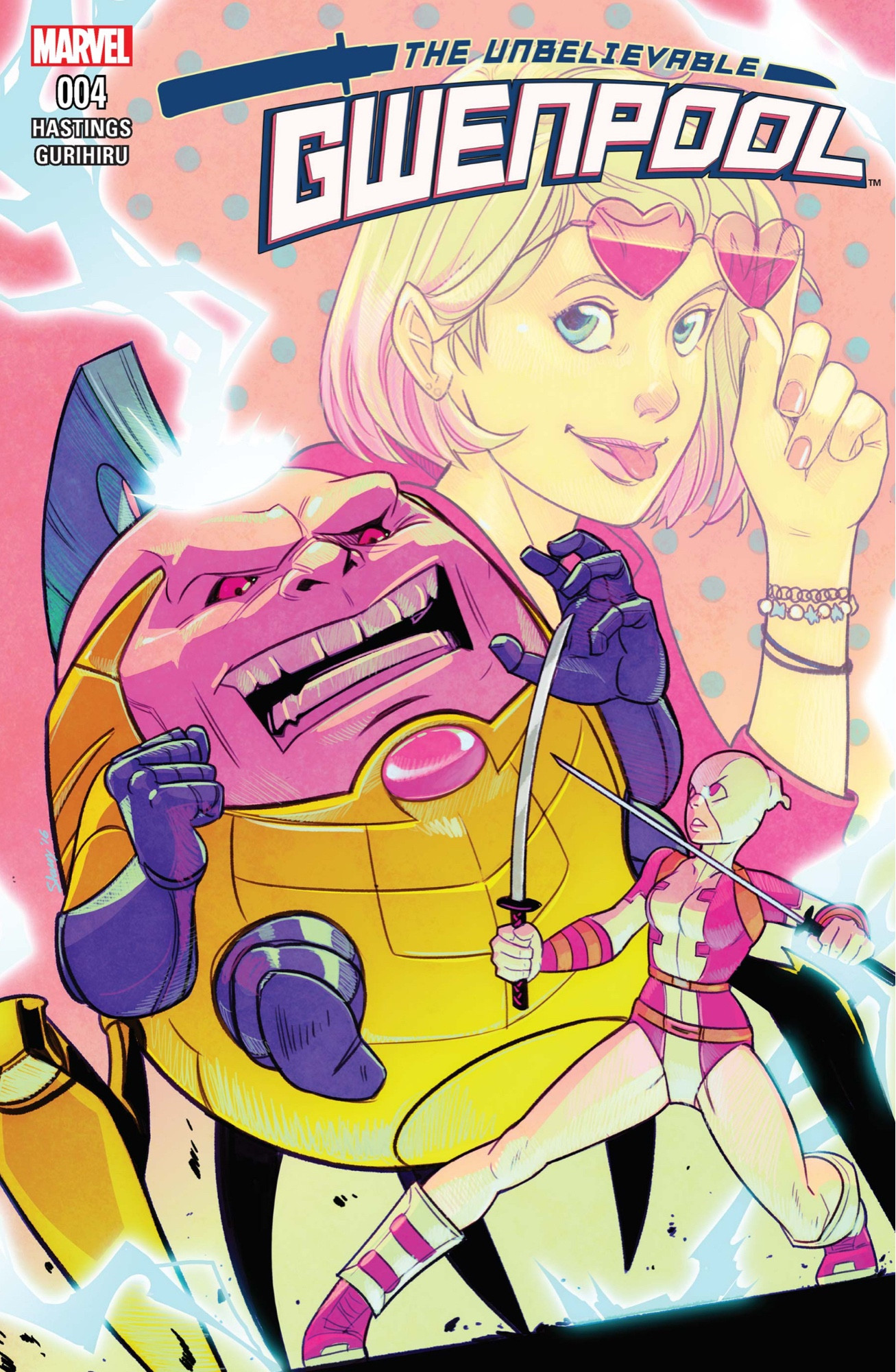 Gwen Poole and M.O.D.O.K. And Gwenpool