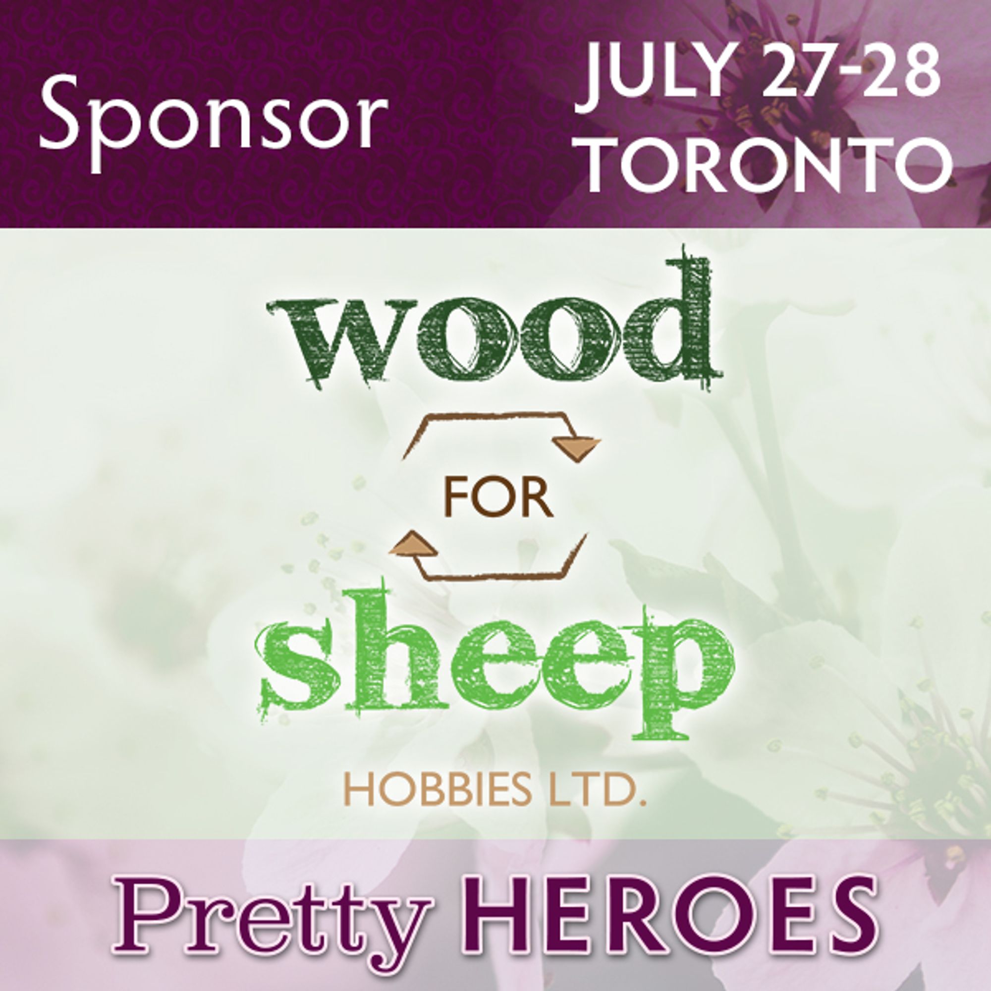 Sponsor
July 27-28, Toronto

[WoodForSheep logo]

Pretty Heroes