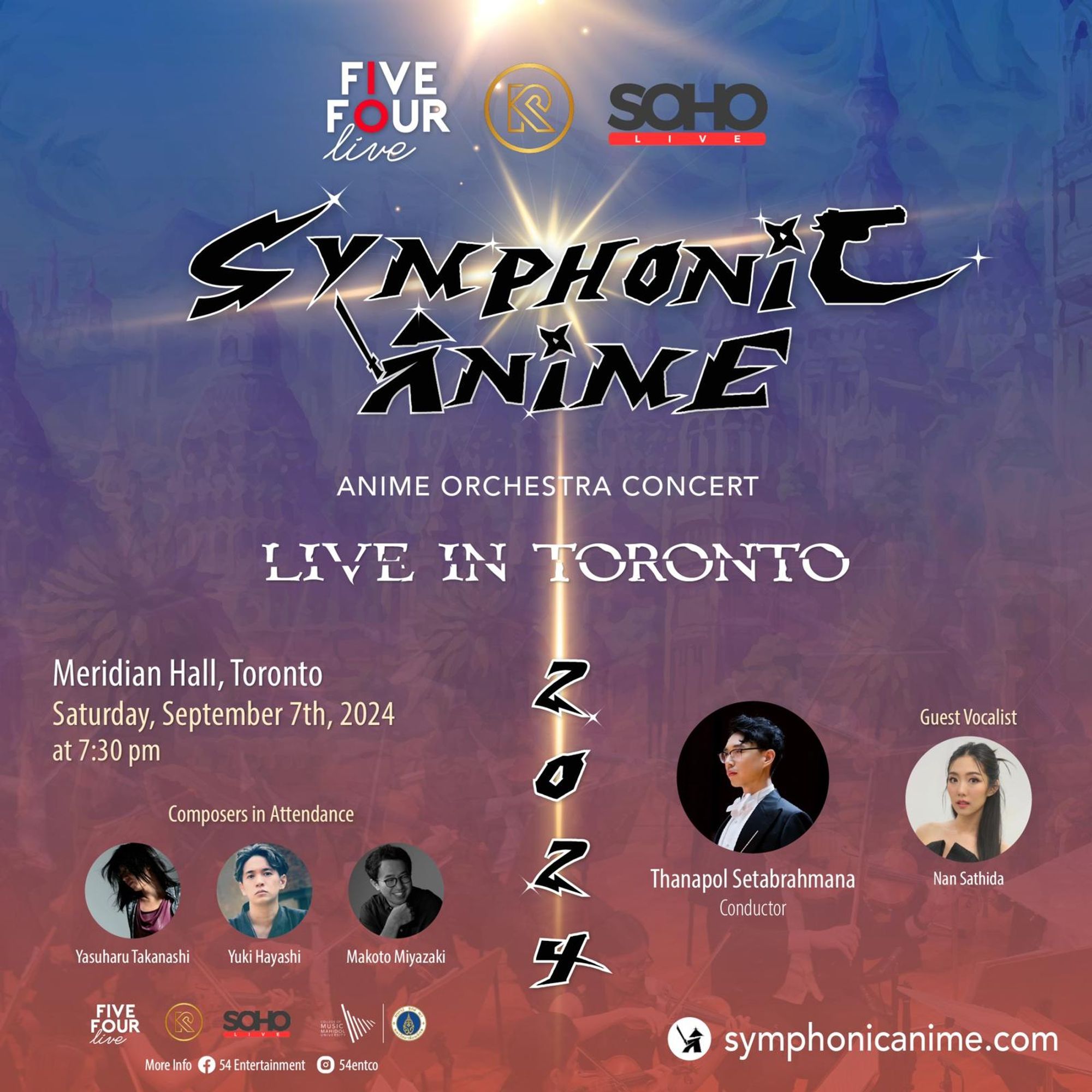 Symphonic Anime concert - Live in Toronto