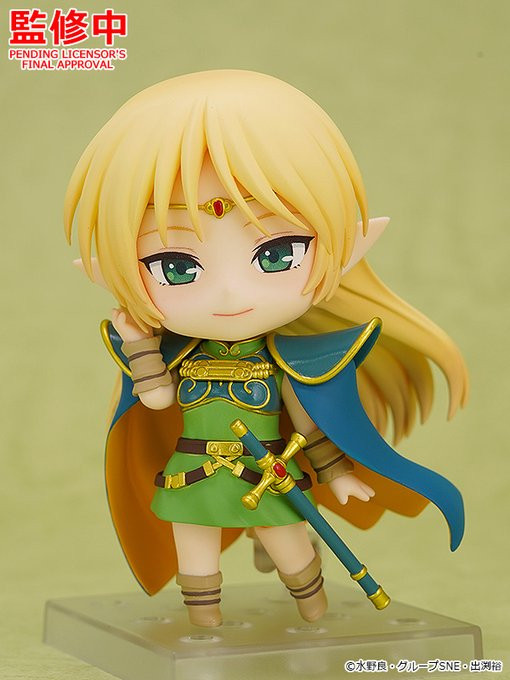 Nendoroid figure of Deedlit from Record of Loddoss War