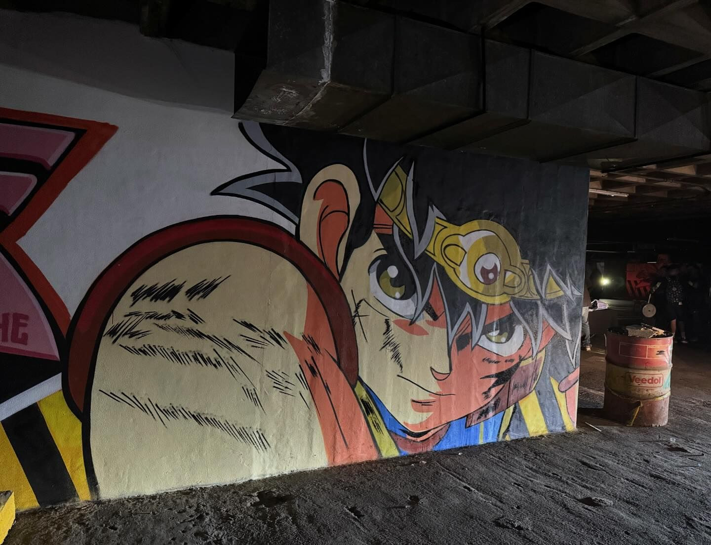 Wall mural depicting Dai from Dragon Quest