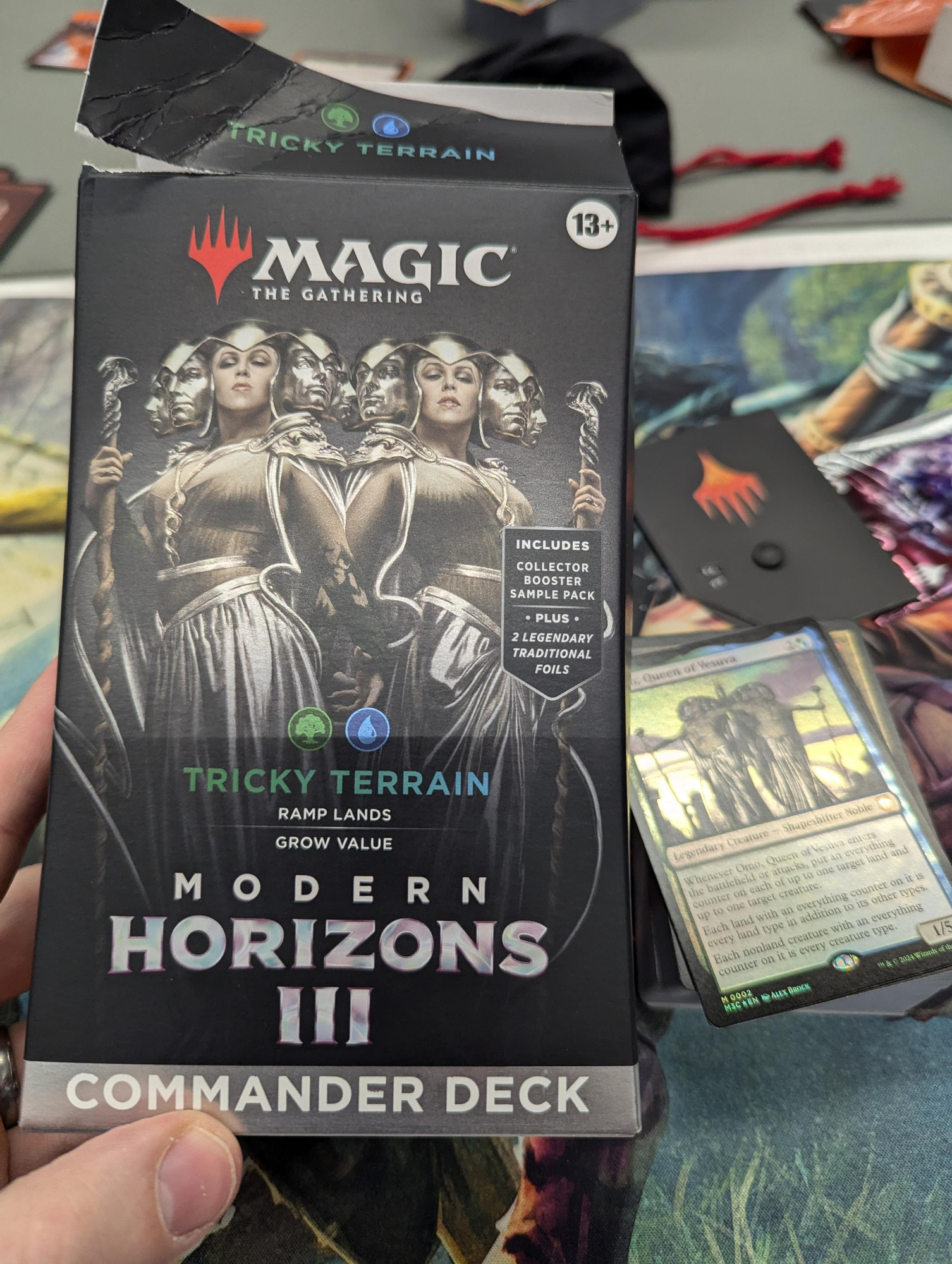 Modern horizons 3 precon, tricky terrain