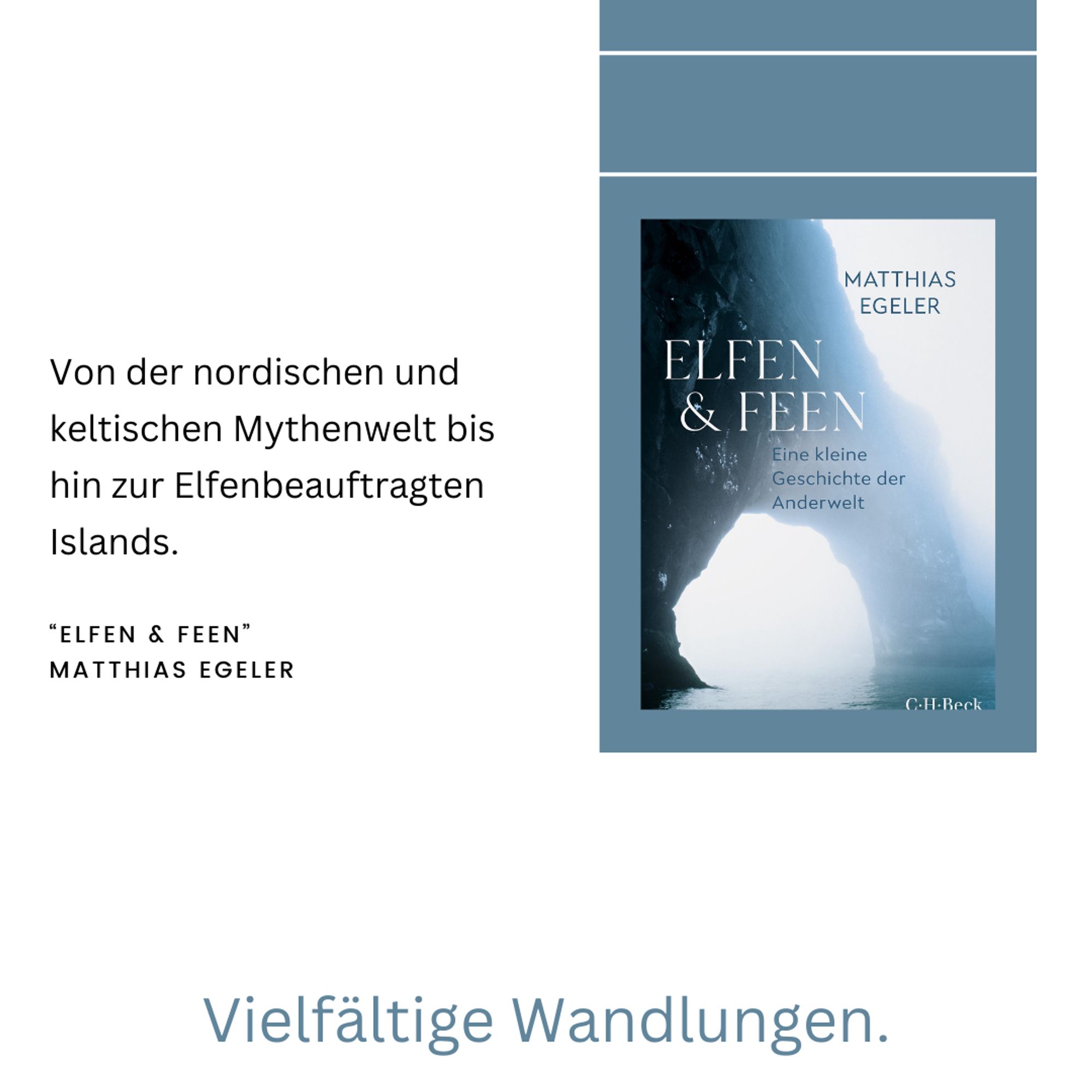 Matthias Egeler Buchcover Elfen & Feen C.H. Beck Verlag