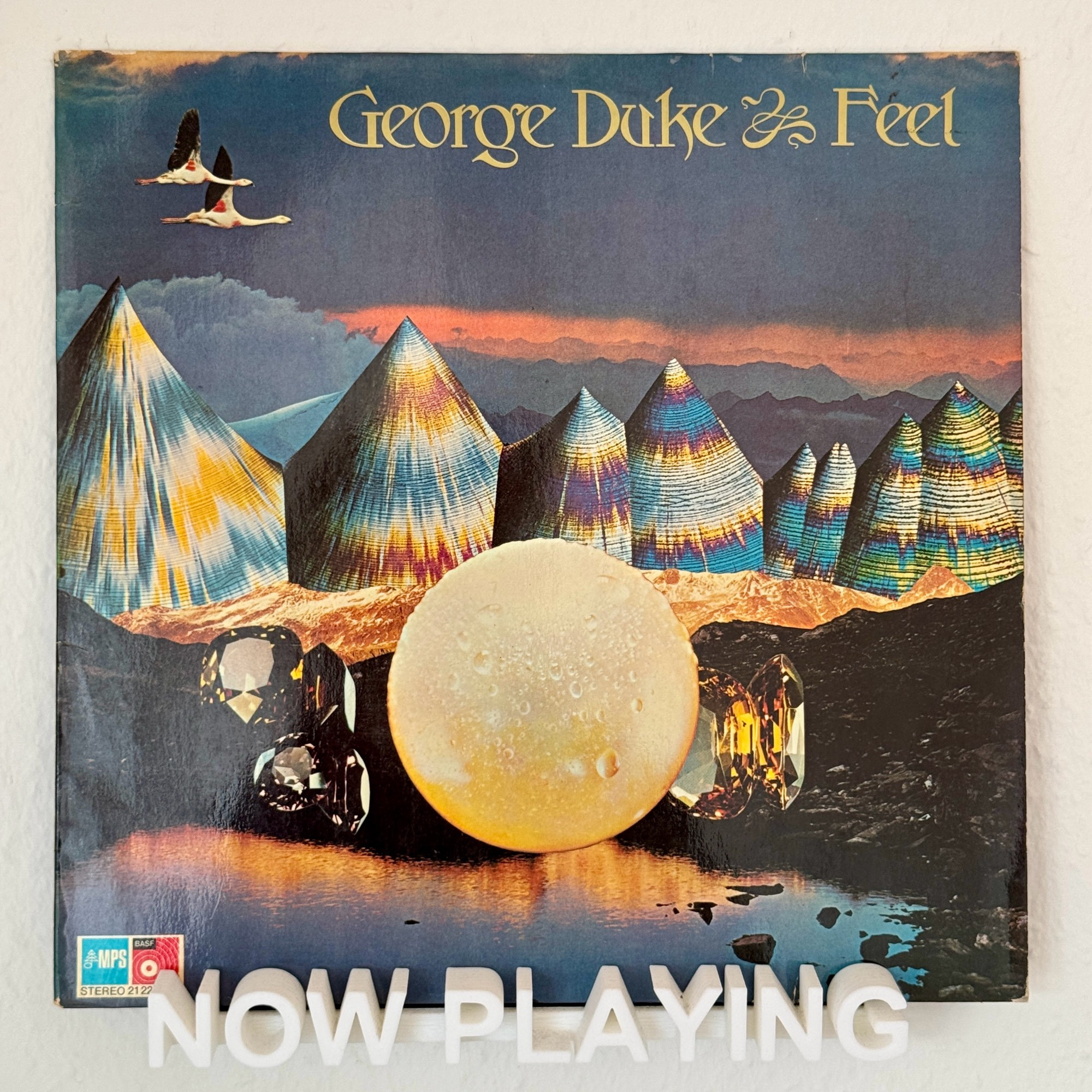 Bild einer Schallplatte von George Duke mit dem Titel Feel.