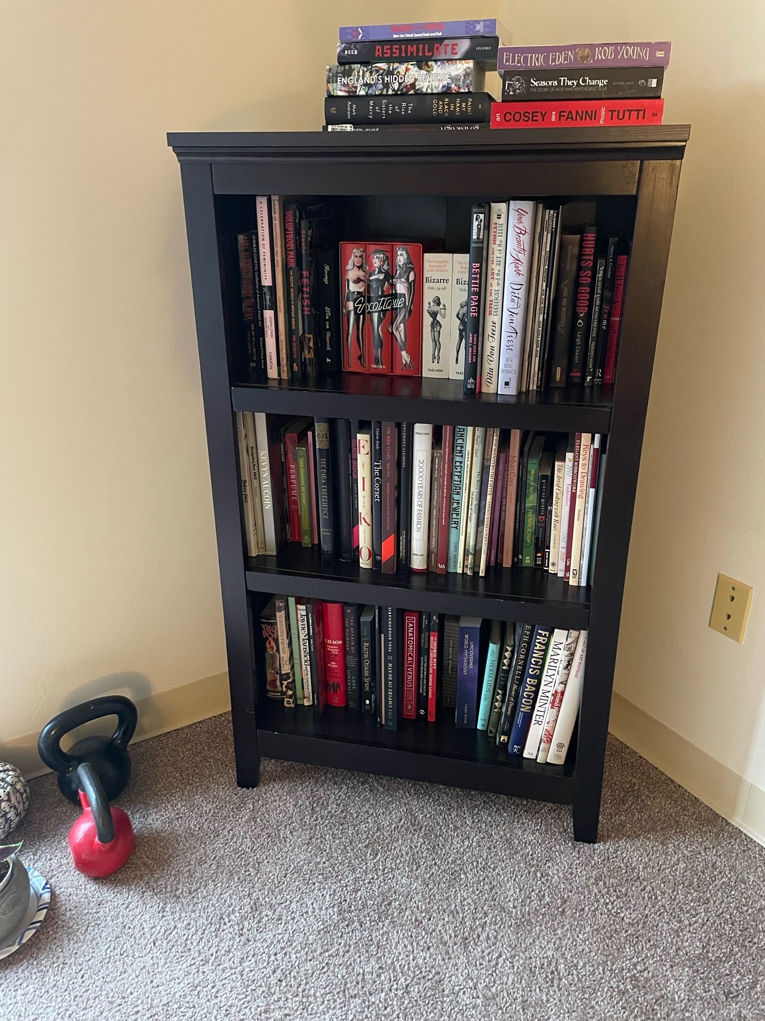 My book collection, unpacked 