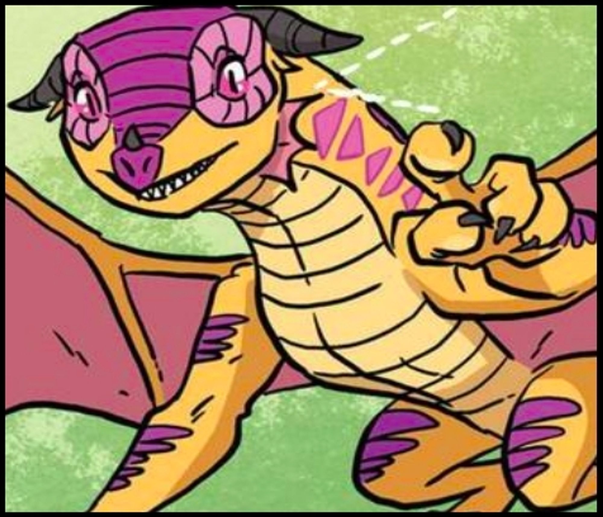 A panel of Kinkajou from one of the Wings of Fire graphic novels.