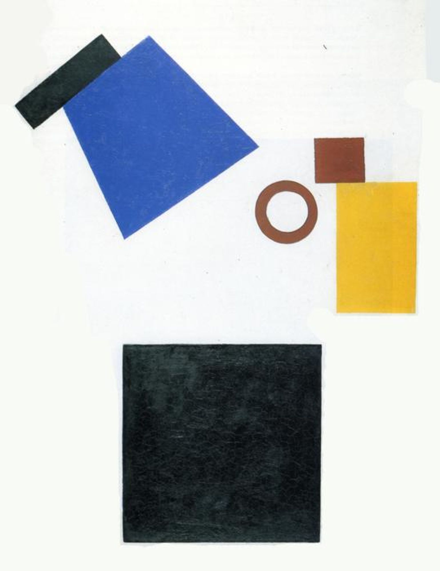 Suprematism. Two Dimensional Self Portrait