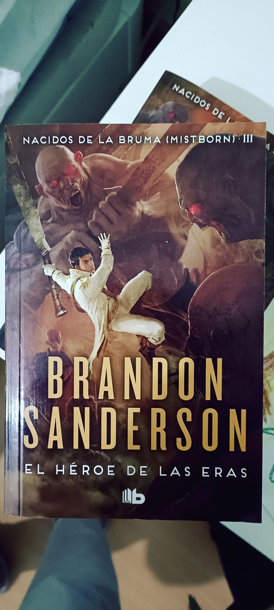 Libro: 
Nacidos de la Bruma 3: El Héroe de la Eras, de Brandon Sanderson.