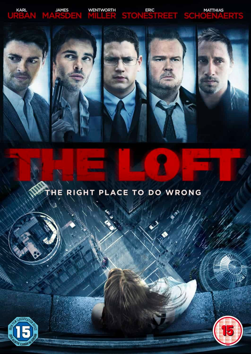 A poster for the movie The Loft.