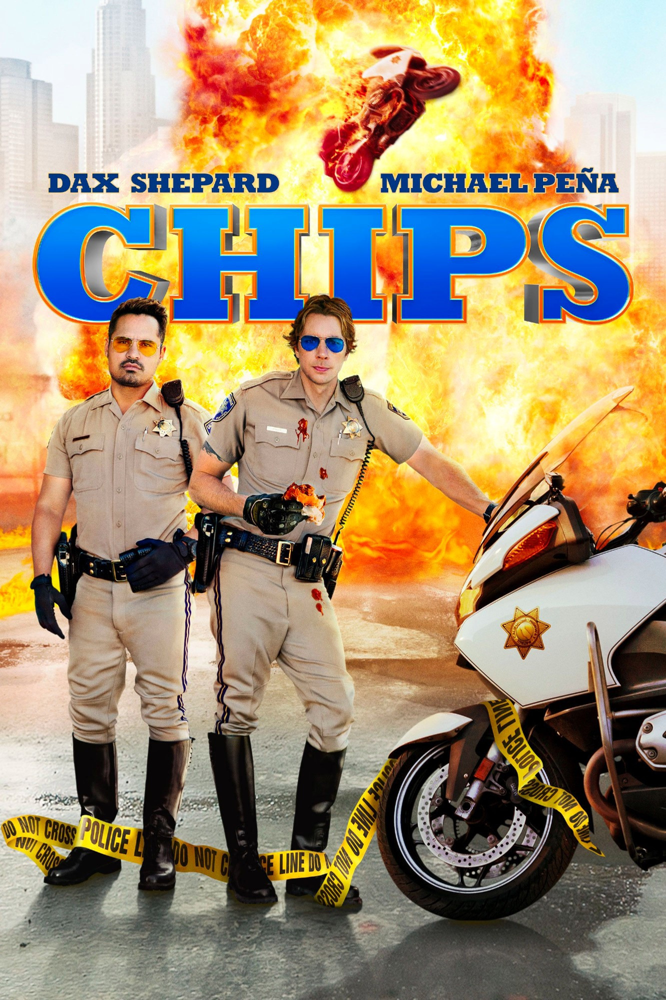 A poster for the movie Chips.